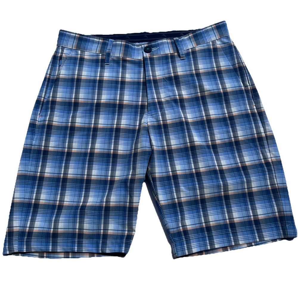 Tommy Bahama Seaside IslandZone 10-Inch Caddy Shorts S 29 EUC Beach Cruise Golf